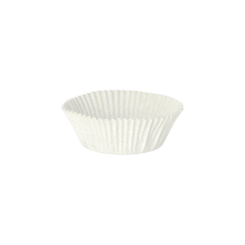 Papstar 10x 1000 Backförmchen rund Ø 5 cm · 2,5 cm weiss