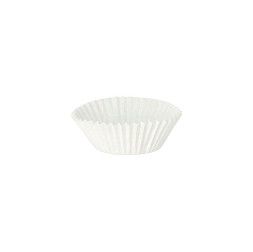 Papstar 12x 1000 Backförmchen rund Ø 4,5 cm · 2,5 cm weiss