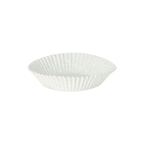 Papstar 8x 1000 Backförmchen rund Ø 6,5 cm · 2 cm weiss