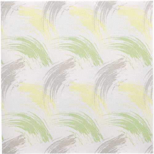 Papstar 250 Servietten "ROYAL Collection" 1/4-Falz 40 cm x 40 cm limonengrün "Brushstroke"