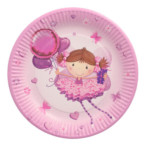 Papstar 200 Teller "Little Dancer" rund, Material: Pappe, Durchmesser: 23cm
