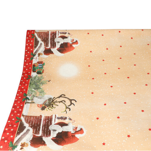 Papstar 12x Tischdecke, Papier 3 m x 1,2 m "Dans la Cheminee"
