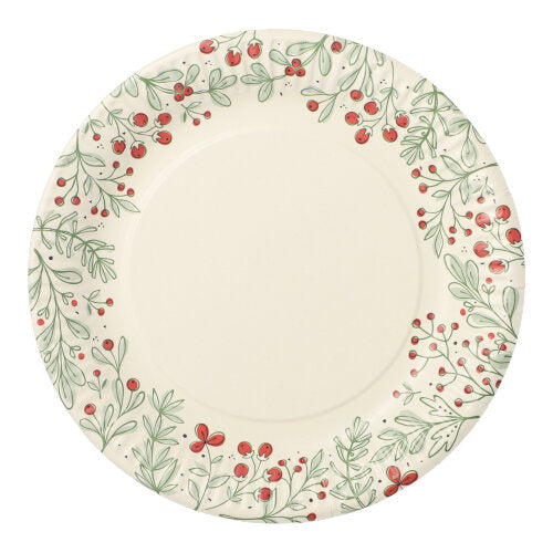 Papstar 200 Teller "Berries", Material: Pappe, Durchmesser: 23cm