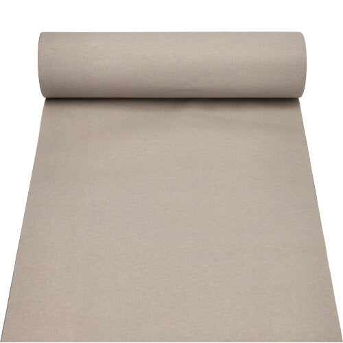 Papstar 4x Tischläufer, Tissue "ROYAL Collection" 24 m x 40 cm grau