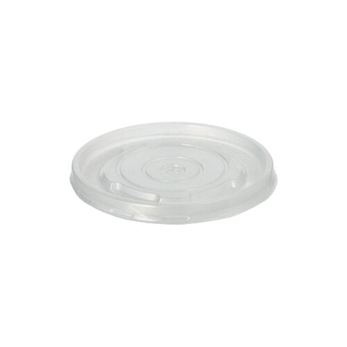Papstar 20x 25 Deckel für Suppenbecher, PP rund Ø 9,8 cm · 1 cm transparent