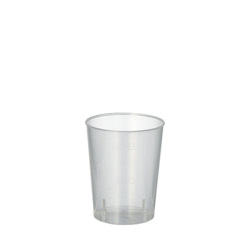 Papstar 40x 50 Mehrweg-Gläser für Schnaps PP 4 cl Ø 4,3 cm · 5,2 cm unzerbrechlich