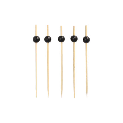 Papstar 15x 40 Fingerfood - Picker 12 cm "Black Pearl"