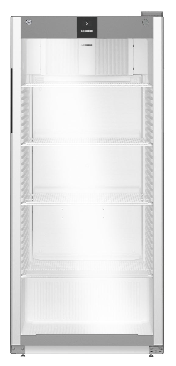 Liebherr Getränkekühlschrank (mit Umluftkühlung), Stahl, Grau/Silber, 220-240V, 569L, 747x769x1684mm
