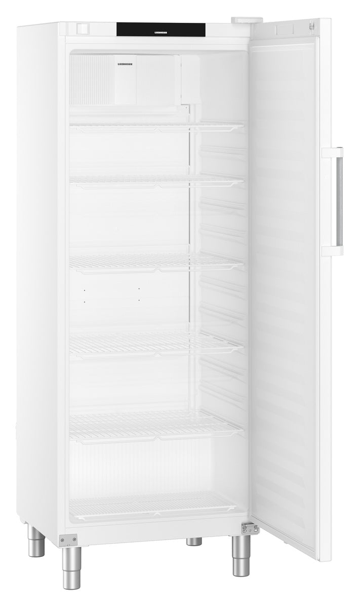 Liebherr Kühlschrank "Performance" (mit Umluftkühlung), Stahl und Kunststoff, Weiß, 0,603kW, 230V, 655L, 747x769x2018mm (FRFvg 6501)