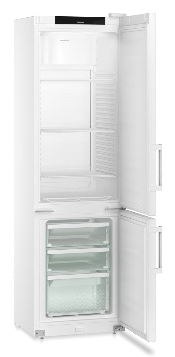 Liebherr Kühl-Gefrierkombination "Performance", Stahl, Weiß, 0,525kW, 230V, 377L, 597x654x2044mm (FCFvg 4002)