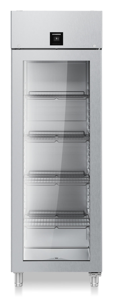 Liebherr Kühlschrank "Perfection" (GN 2/1 mit Umluftkühlung), Edelstahl und Glas, Silber und Transparent, 0,412kW, 230V, 625L, 697x867x2115mm (FRPSvh 6511)