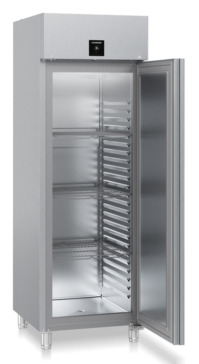 Liebherr Kühlschrank "Performance" (GN 2/1 mit Umluftkühlung), Edelstahl, Silber, 0,302kW, 230V, 597L, 697x867x2115mm (FRPSvg 6501)