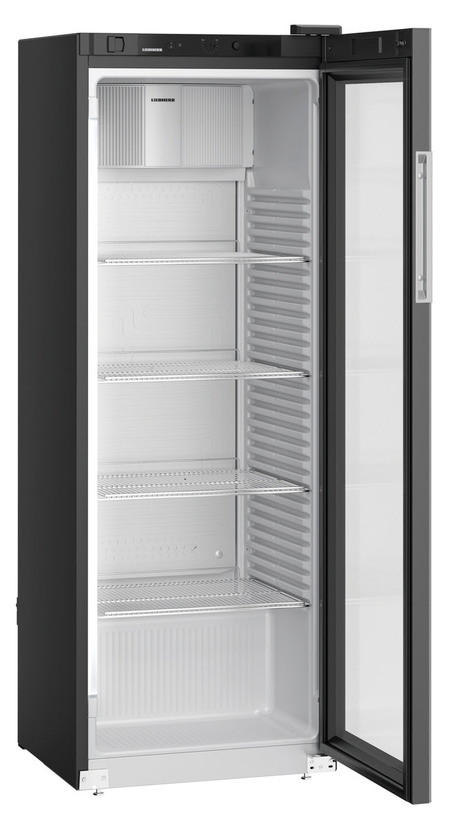 Liebherr Getränkekühlschrank MRFvd 3511 Performance Variante 744 (mit Umluftkühlung), Stahl, Schwarz, 220-240V, 347L, 597x654x1684mm