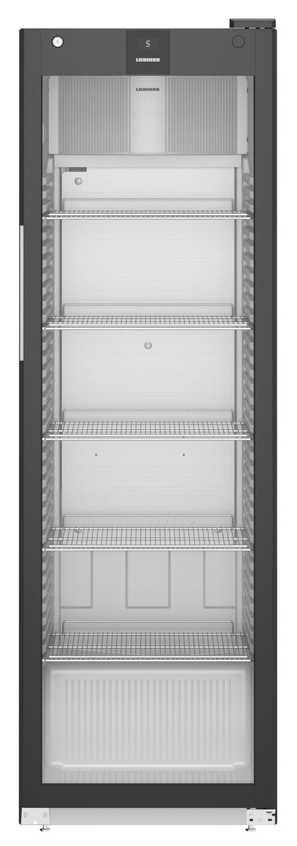 Liebherr Getränkekühlschrank MRFvd 4011 Performance Variante 744 (mit Umluftkühlung), Stahl, Schwarz, 220-240V, 400L, 597x654x1884mm