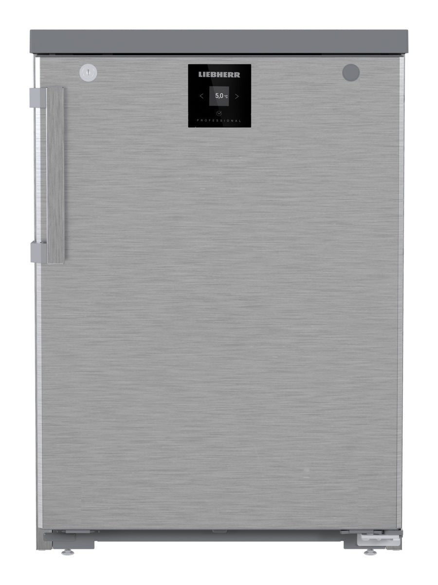 Liebherr Getränke-Tischkühlschrank "Perfection", Edelstahl und Kunststoff, Grau, 0,219kW, 230V, 124L, 600x648x852mm (FRTCvg 1501)