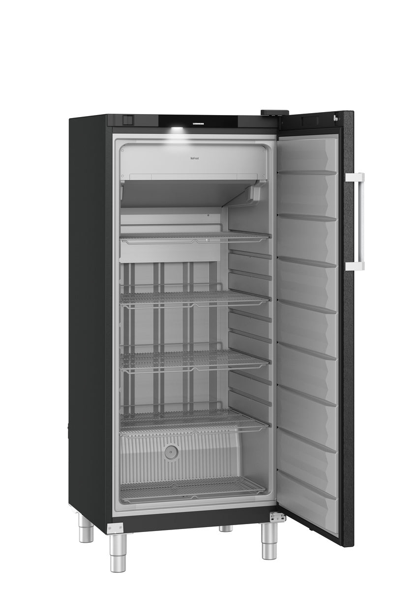 Liebherr Gefrierschrank "Perfection" (mit NoFrost), Stahl, Schwarz, 1,007kW,  230V, 472L, 747x769x1818mm (FFFBvg 5501)