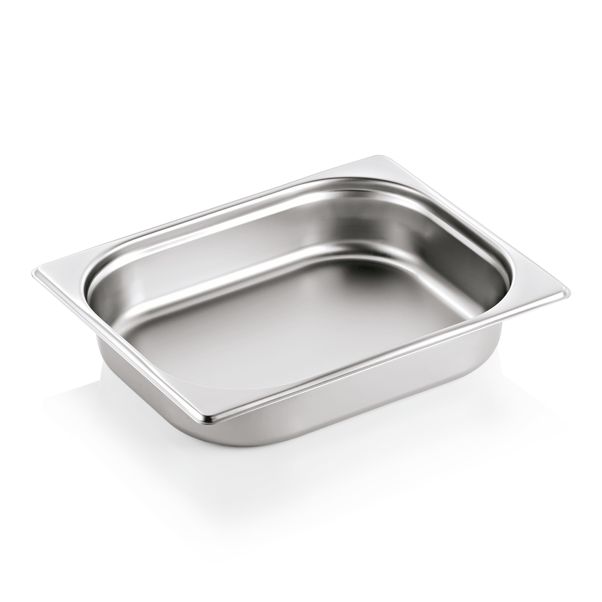 WAS Germany GN Behälter 1/2, Serie GN 90, Inhalt 4 Liter, Materialstärke 0,7 mm (9012065)