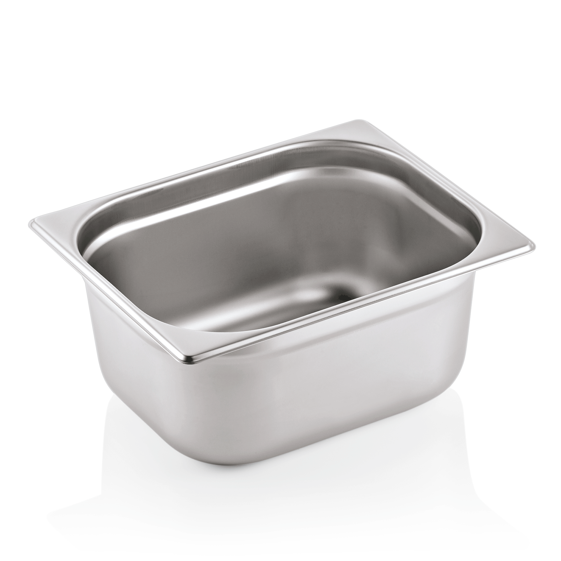 WAS Germany GN Behälter 1/2, Serie GN 90, Inhalt 8,7 Liter, Materialstärke 0,7 mm (9012150)