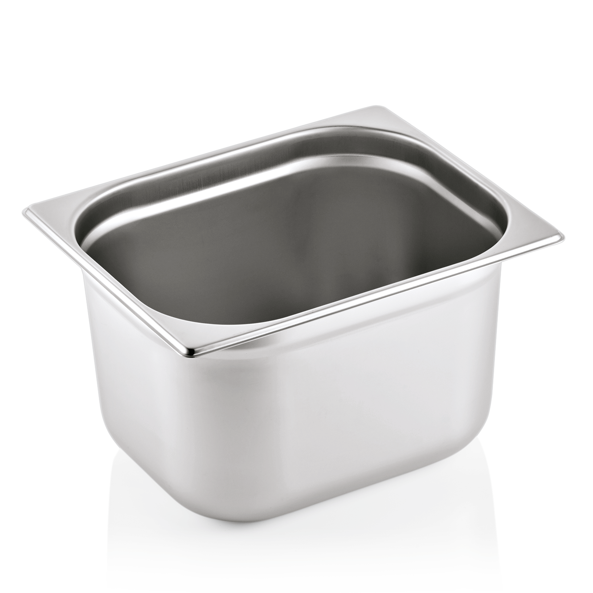 WAS Germany GN Behälter 1/2, Serie GN 90, Inhalt 11,5 Liter, Materialstärke 0,7 mm (9012200)