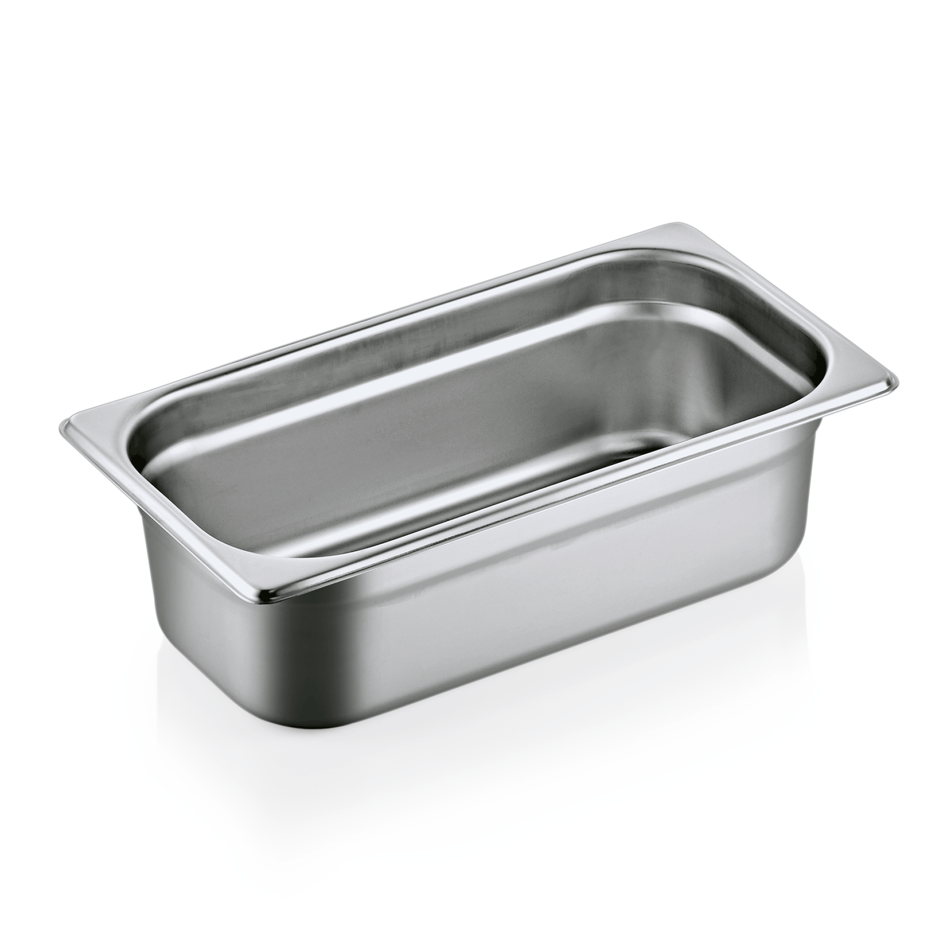 WAS Germany GN Behälter 1/3, Serie GN 90, Inhalt 2,5 Liter, Materialstärke 0,7 mm (9013065)