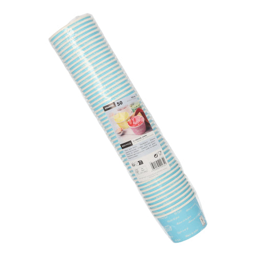 Papstar 1.000x Eisbecher "Icelove", Pappe, Blau, Inhalt: 100ml, Durchmesser: 7,5cm, Höhe: 4,9cm