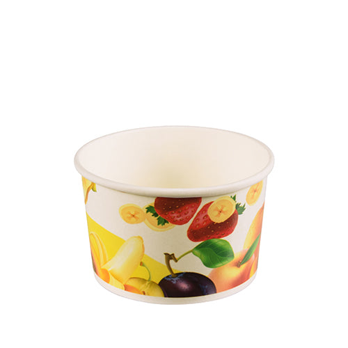 Papstar 20x 50 Eisbecher, Pappe rund 200 ml Ø 9,5 cm · 6 cm
