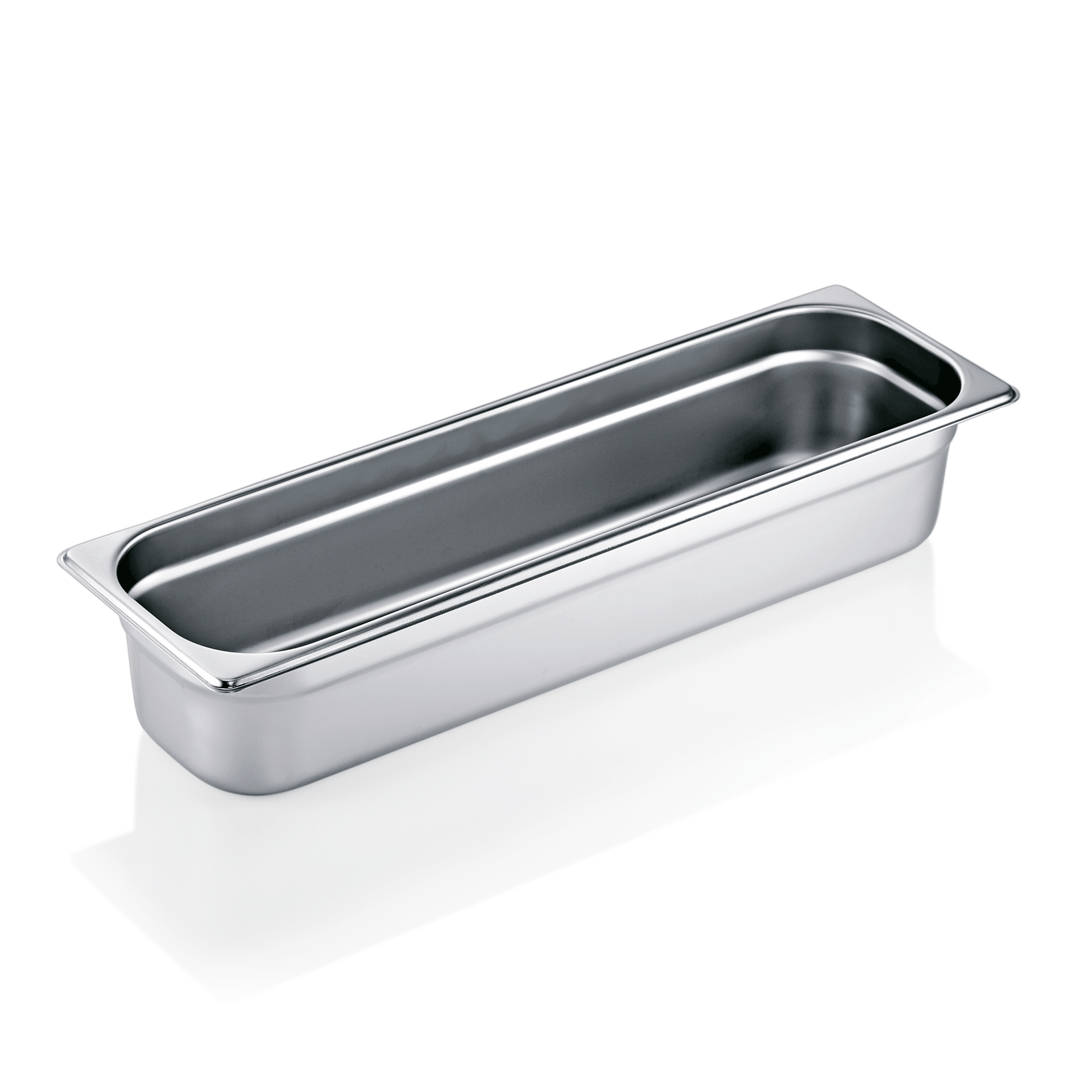 WAS Germany GN Behälter 2/4, Serie GN 90, Inhalt 5,6 Liter, Materialstärke 0,7 mm (9024100)