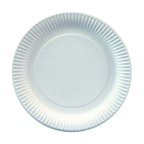 Papstar 300 Teller rund, Material: Pappe, Farbe: weiß, Durchmesser: 23cm