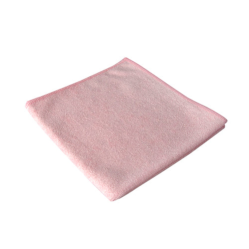 Papstar 20x 10 Microfasertücher 40 cm x 40 cm rosa