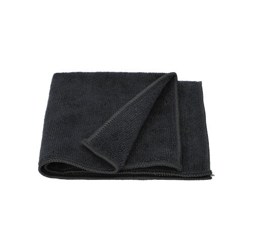 Papstar 24x 5 Microfasertücher 32 cm x 32 cm schwarz "Profi"