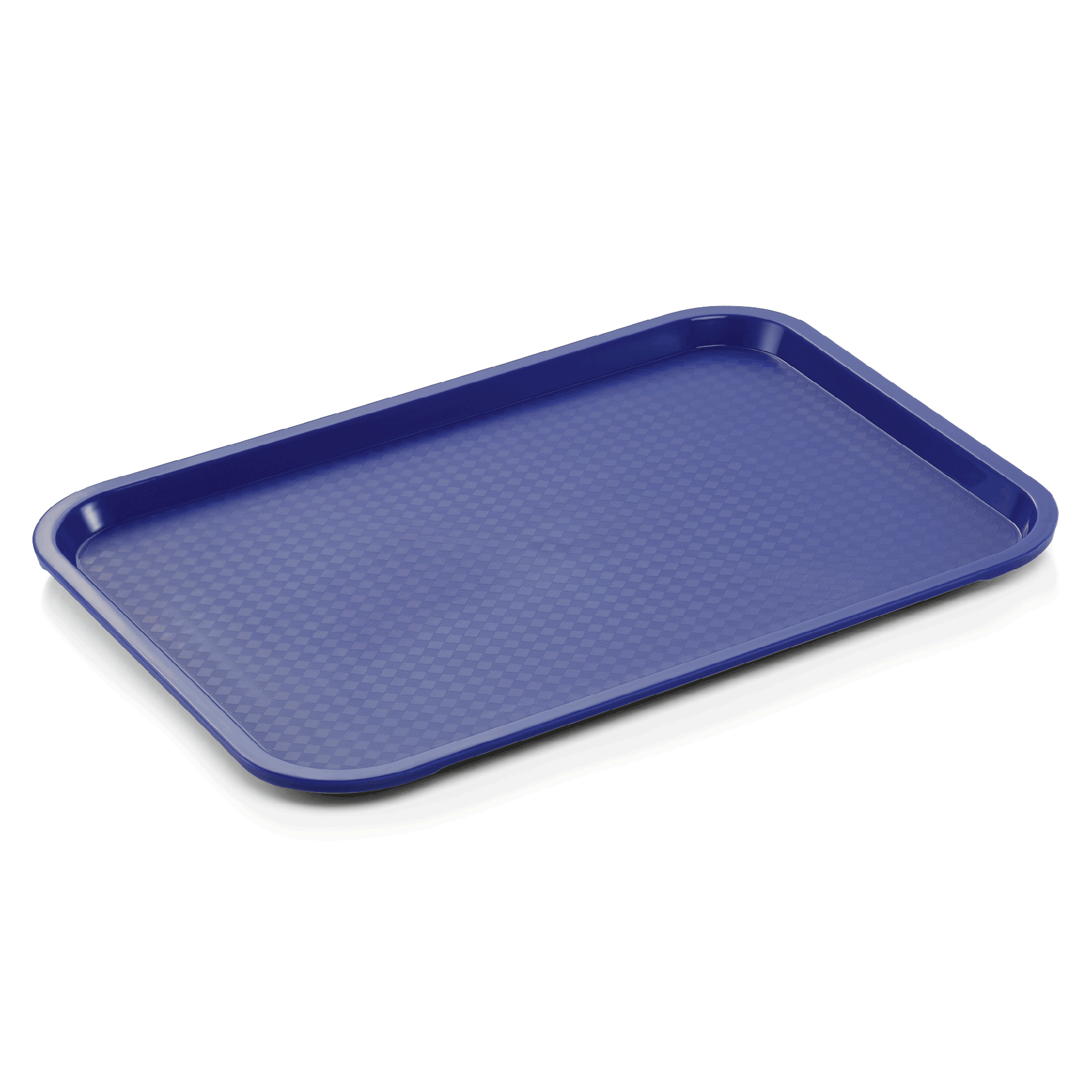 WAS Germany 1x Fast Food Tablett, 45,5 x 35,5 x 2 cm, blau, Polypropylen  (9221455)