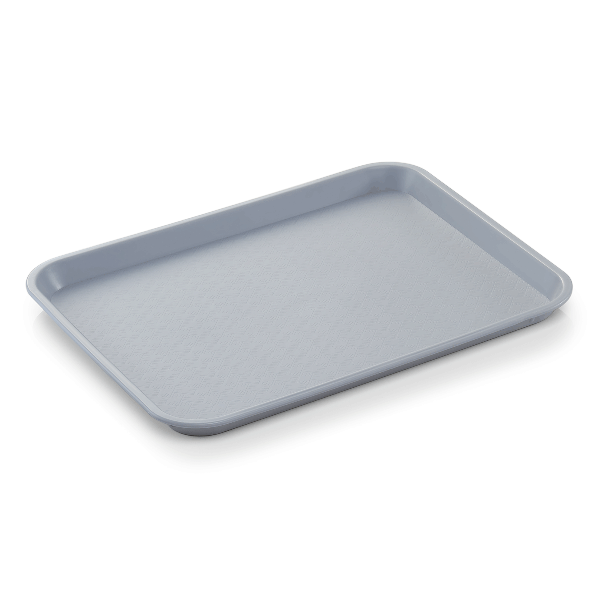WAS Germany Fast Food Tablett (GN1/2), Polypropylen, Lichtgrau, 32,5x26,5x2cm (9283325)