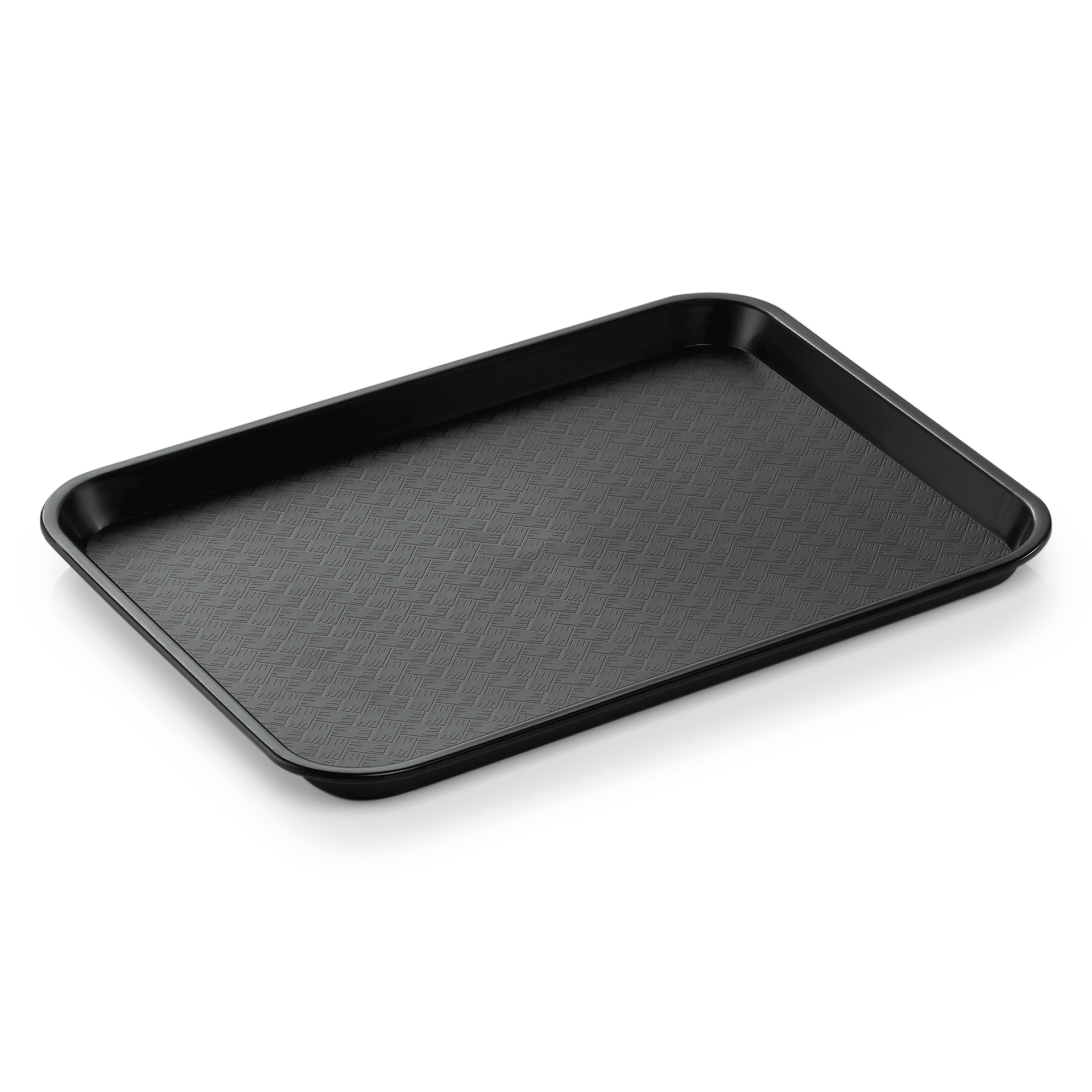WAS Germany Fast Food Tablett (GN1/2), Polypropylen, Schwarz, 32,5x26,5x2cm (9285325)