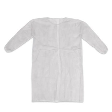 Papstar 10x 10 "Medi-Inn®" PP-Besucherkittel 137 cm x 115 cm weiss