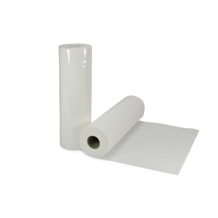 Papstar 9x "Medi-Inn®" Liegenabdeckrollen Ø 12,5 cm · 50 m x 59 cm weiss perforiert auf 35 cm, einzeln verpackt