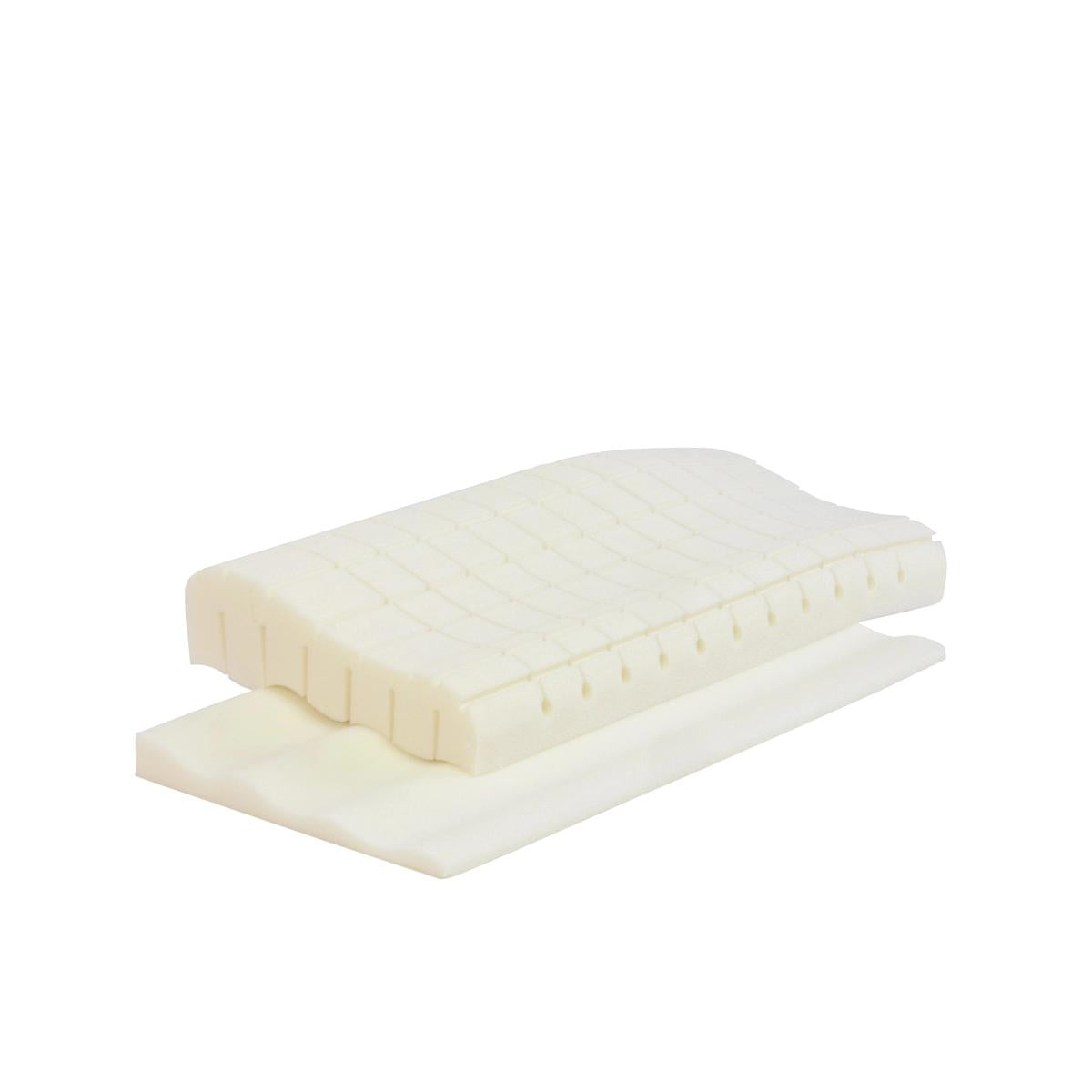FBF Nackenstützkissen "FlexiWave", Polyester und Lyocell, Weiß, 65x32cm