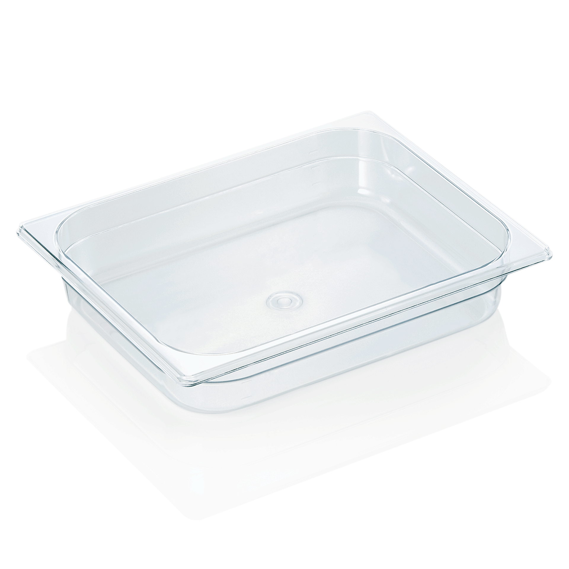 WAS Germany GN Behälter 1/2 mit Skalierung, Serie: GN 94, Polycarbonat, Höhe: 65 mm, 4 Liter (9412065)