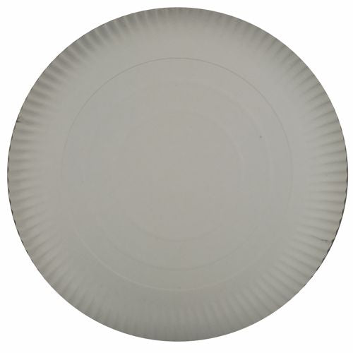 Papstar 200 Teller rund, Serie: Pure, Material: Pappe (rc), Farbe: weiß Maße: 34cm · 2cm