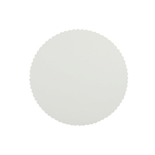 Papstar 5x 100 Tortenunterlagen, Pappe [rc] rund Ø 24 cm weiss