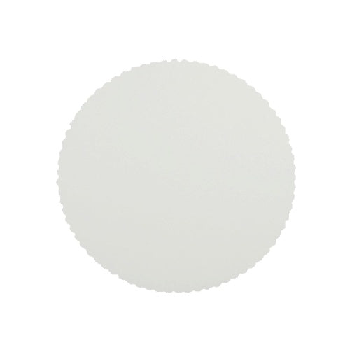 Papstar 5x 100 Tortenunterlagen, Pappe [rc] rund Ø 26 cm weiss