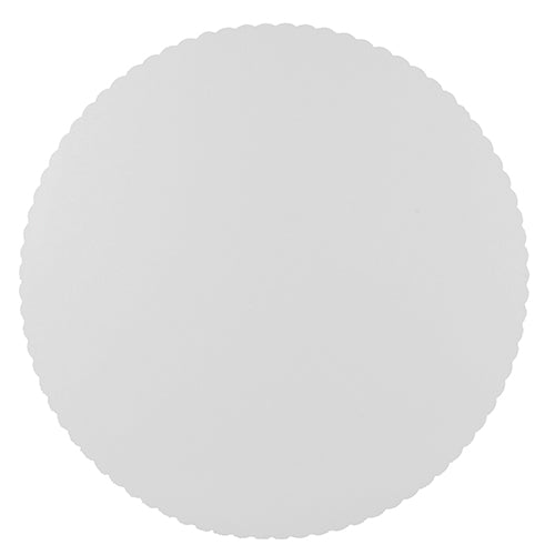 Papstar 5x 100 Tortenunterlagen, Pappe [rc] rund Ø 30 cm weiss