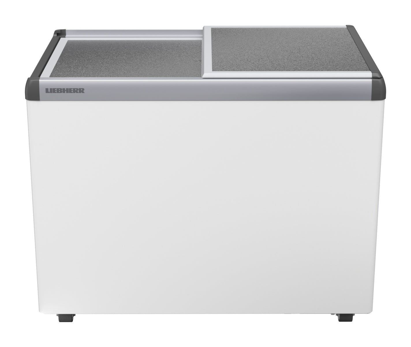 Gefriertruhe (mit Aluminium-Schiebedeckel), Stahl und Aluminium, Weiß und Silber, 0,546kW, 230V, 287L, 1045x660x825mm (EFE 3000)