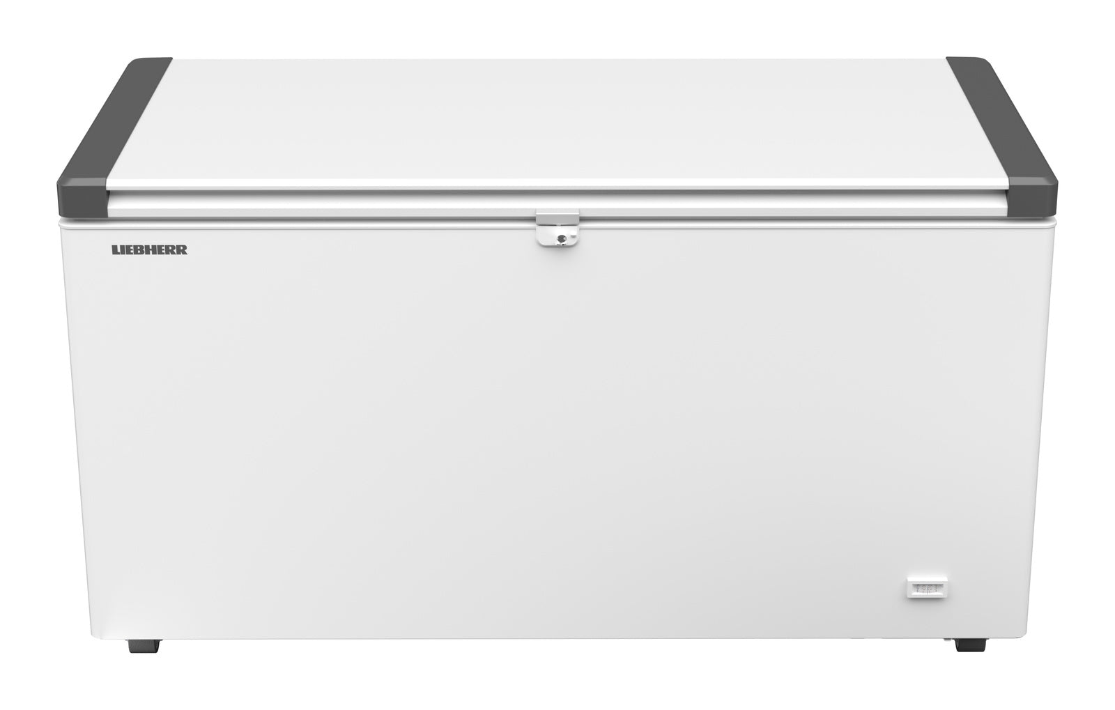 Gefriertruhe (mit Hebedeckel), Stahl, Weiß, 0,717kW, 230V, 404L, 1465x710x825mm (EFL 3056)