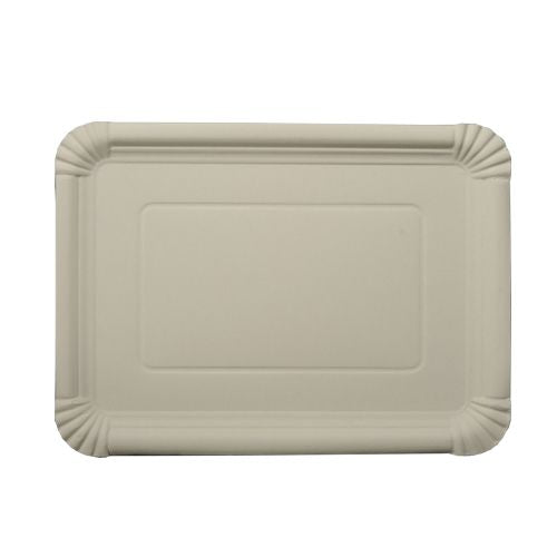 Papstar 2x 125 Teller, Pappe [ff] eckig 21 cm x 29 cm weiss