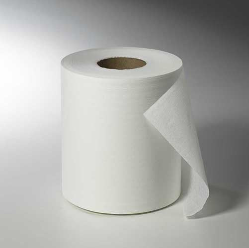 Papstar 1x 6 Rollen Universalrollen Ø 20 cm · 175 m x 22 cm weiss 500 Abrisse, Hülse Ø 7 cm
