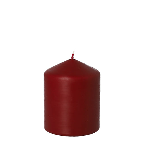 Papstar 8x Stumpenkerze Ø 80 mm · 100 mm kirsche