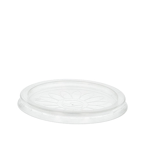 Papstar 24x 25 Deckel, PP "To Go" Ø 11,5 cm transparent