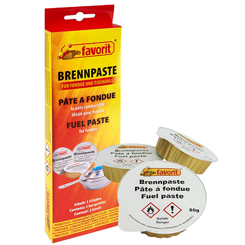 Papstar 12x 3 "favorit" Sicherheits-Brennpasten Ø 9 cm · 2,5 cm Aluschale; Set 3 x 80 g