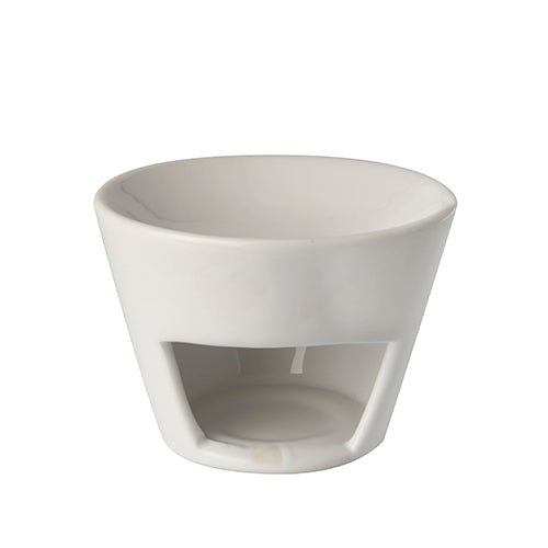 Papstar 4x "Flavour by GALA" Duft Lampe, Keramik Ø 11 cm · 8 cm weiss