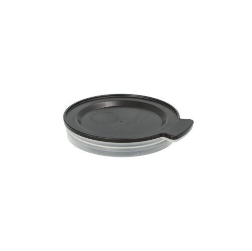 Papstar 8x 24 "Circulware by Haval" Mehrweg-Deckel für Trinkbecher PP rund Ø 8 cm · 1,5 cm schwarz